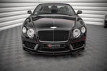 Maxton Parts - Frontlippe V.2 passend für Bentley Continental GT V8 S Mk2 schwarz Hochglanz