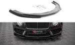 Maxton Parts - Frontlippe V.2 passend für Bentley Continental GT V8 S Mk2 schwarz Hochglanz