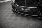 Maxton Parts - Frontlippe V.2 passend für Bentley Continental GT V8 S Mk2 schwarz Hochglanz
