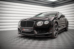Maxton Parts - Frontlippe V.2 passend für Bentley Continental GT V8 S Mk2 schwarz Hochglanz