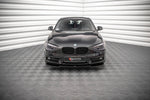 Maxton Parts - Frontlippe V.2 passend für BMW 1er F20 schwarz Hochglanz