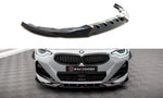 Maxton Parts - Frontlippe V.2 passend für BMW 2 Coupe M-Paket / M240i G42 schwarz Hochglanz