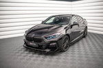 Maxton Parts - Frontlippe V.2 passend für BMW 2 Gran Coupe M-Paket / M235i F44 schwarz Hochglanz