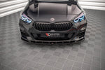 Maxton Parts - Frontlippe V.2 passend für BMW 2 Gran Coupe M-Paket / M235i F44 schwarz Hochglanz