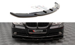 Maxton Parts - Frontlippe V.2 passend für BMW 3er E90 schwarz Hochglanz
