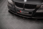 Maxton Parts - Frontlippe V.2 passend für BMW 3er E90 schwarz Hochglanz