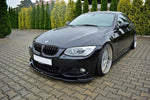 Maxton Parts - Frontlippe V.2 passend für BMW 3er E92 M Paket FL schwarz Hochglanz