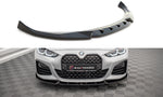 Maxton Parts - Frontlippe V.2 passend für BMW 4er / i4 Gran Coupe M-Paket / M440i G26 schwarz Hochglanz