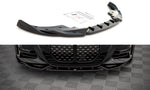 Maxton Parts - Frontlippe V.2 passend für BMW 4er M-Paket / M440i G22 / G23 / G22 FL / G23 FL schwarz Hochglanz