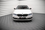 Maxton Parts - Frontlippe V.2 passend für BMW 5er G30 / G31 schwarz Hochglanz