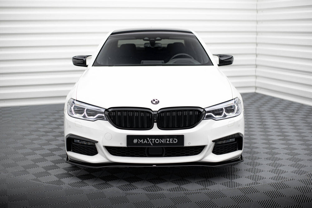 Maxton Parts - Frontlippe V.2 passend für BMW 5er M-Paket / M550d / M550i G30/ G31 M-Paket schwarz Hochglanz