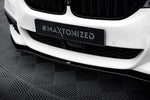 Maxton Parts - Frontlippe V.2 passend für BMW 5er M-Paket / M550d / M550i G30/ G31 M-Paket schwarz Hochglanz