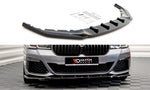 Maxton Parts - Frontlippe V.2 passend für BMW 5er M-Paket / M550i / M550d Limousine / Touring G30 / G31 FL schwarz Hochglanz