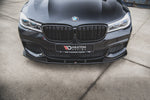 Maxton Parts - Frontlippe V.2 passend für BMW 7 M-Paket G11 /G12 schwarz Hochglanz