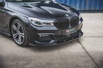 Maxton Parts - Frontlippe V.2 passend für BMW 7 M-Paket G11 /G12 schwarz Hochglanz
