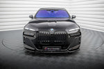 Maxton Parts - Frontlippe V.2 passend für BMW 7 M-Paket / M760e / i7 M-Paket G70 schwarz Hochglanz