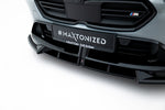 Maxton Parts - Frontlippe V.2 passend für BMW M135i M Performance F70 schwarz Hochglanz