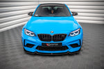 Maxton Parts - Frontlippe V.2 passend für BMW M2 Competition F87 schwarz Hochglanz