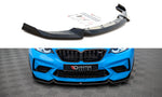 Maxton Parts - Frontlippe V.2 passend für BMW M2 Competition F87 schwarz Hochglanz