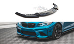 Maxton Parts - Frontlippe V.2 passend für BMW M2 F87 schwarz Hochglanz