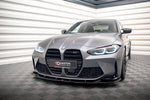 Maxton Parts - Frontlippe V.2 passend für BMW M3 / M4 G80 / G81 / G82 schwarz Hochglanz