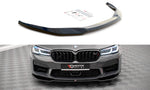 Maxton Parts - Frontlippe V.2 passend für BMW M5 F90 FL schwarz Hochglanz
