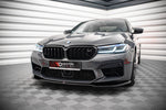 Maxton Parts - Frontlippe V.2 passend für BMW M5 F90 FL schwarz Hochglanz