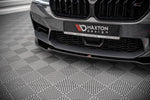 Maxton Parts - Frontlippe V.2 passend für BMW M5 F90 FL schwarz Hochglanz