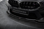 Maxton Parts - Frontlippe V.2 passend für BMW M8 Gran Coupe F93 / Coupe F92 schwarz Hochglanz