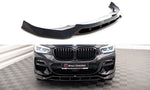 Maxton Parts - Frontlippe V.2 passend für BMW X3 M40d / M40i / M-Paket G01 schwarz Hochglanz