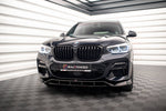 Maxton Parts - Frontlippe V.2 passend für BMW X3 M40d / M40i / M-Paket G01 schwarz Hochglanz