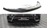 Maxton Parts - Frontlippe V.2 passend für BMW X5 M F85 / X6 M F86 schwarz Hochglanz