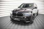 Maxton Parts - Frontlippe V.2 passend für BMW X5 M F85 / X6 M F86 schwarz Hochglanz