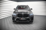 Maxton Parts - Frontlippe V.2 passend für BMW X5M F95 schwarz Hochglanz