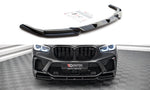 Maxton Parts - Frontlippe V.2 passend für BMW X5M F95 schwarz Hochglanz