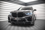 Maxton Parts - Frontlippe V.2 passend für BMW X5M F95 schwarz Hochglanz