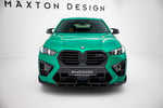 Maxton Parts - Frontlippe V.2 passend für BMW X6 M F96 FL schwarz Hochglanz
