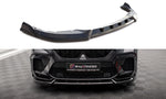 Maxton Parts - Frontlippe V.2 passend für BMW X6 M F96 schwarz Hochglanz