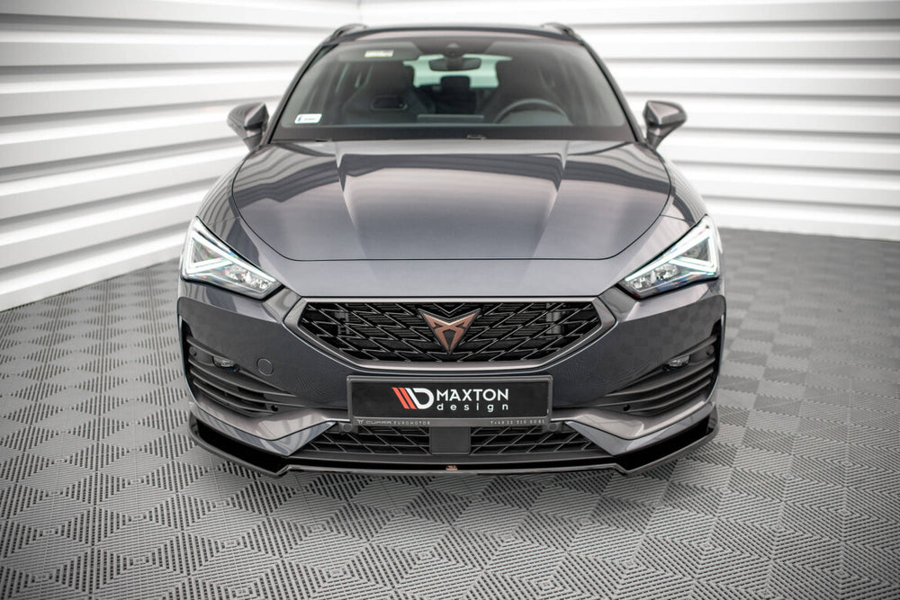 Maxton Parts - Frontlippe V.2 passend für CUPRA Leon Mk1 schwarz Hochglanz