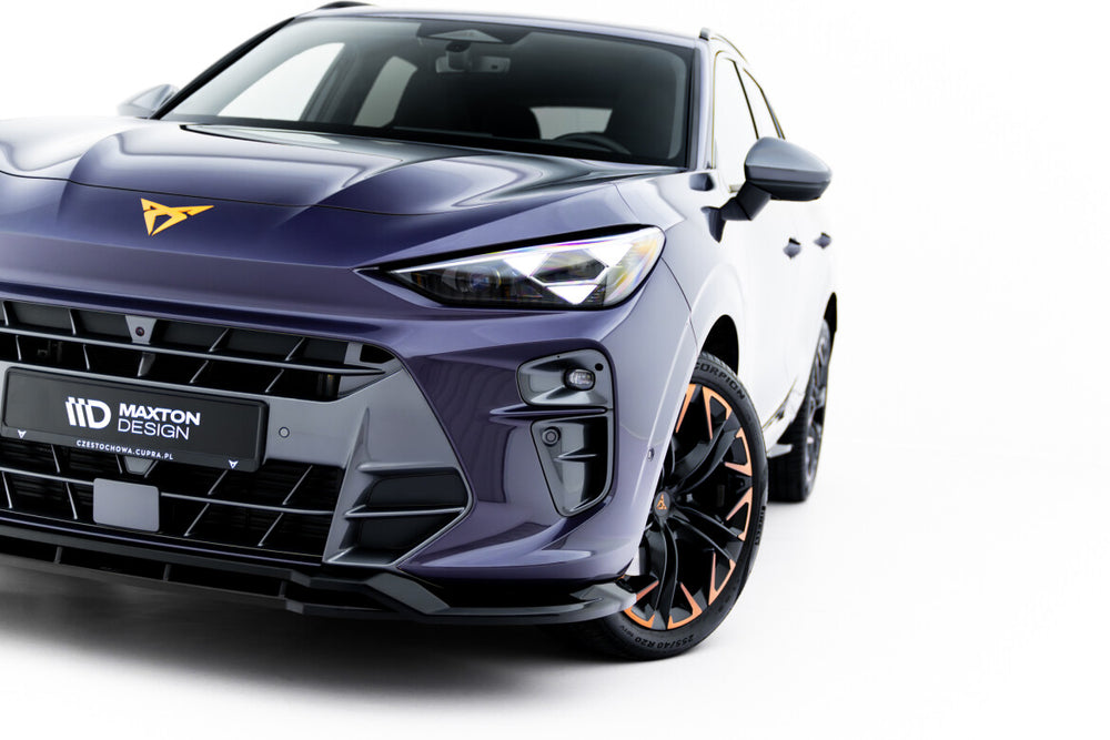 Maxton Parts - Frontlippe V.2 passend für CUPRA Terramar Mk1 schwarz Hochglanz