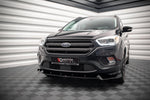 Maxton Parts - Frontlippe V.2 passend für Ford Escape ST-Line Mk3 schwarz Hochglanz
