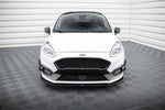 Maxton Parts - Frontlippe V.2 passend für Ford Fiesta Mk8 ST / ST-Line schwarz Hochglanz (FO-FI-8-STLINE-FD2-G)