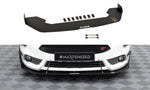 Maxton Parts - Frontlippe V.2 passend für Ford Fiesta ST Mk7 FL schwarz matt