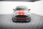 Maxton Parts - Frontlippe V.2 passend für Ford Focus ST Mk3 FL schwarz matt