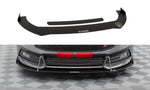 Maxton Parts - Frontlippe V.2 passend für Ford Focus ST Mk3 FL schwarz matt