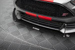 Maxton Parts - Frontlippe V.2 passend für Ford Focus ST Mk3 FL schwarz matt