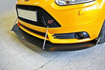 Maxton Parts - Frontlippe V.2 passend für Ford Focus ST Mk3 schwarz matt