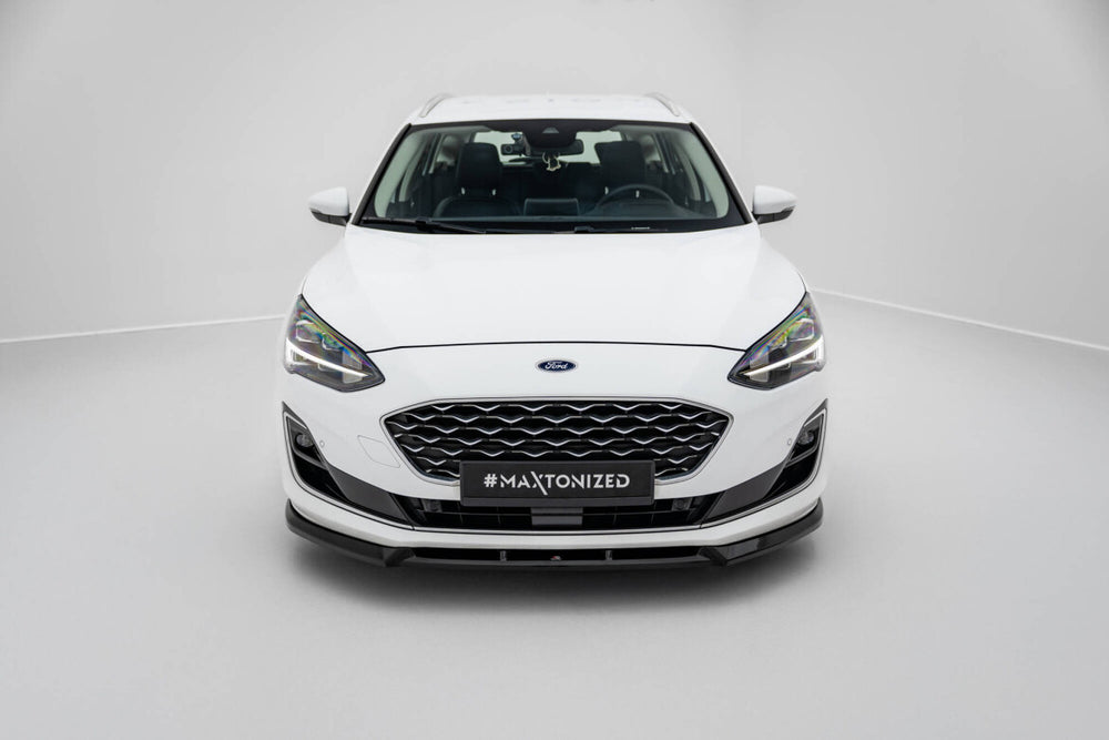 Maxton Parts - Frontlippe V.2 passend für Ford Focus Vignale Mk4 schwarz Hochglanz