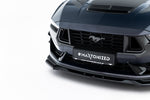 Maxton Parts - Frontlippe V.2 passend für Ford Mustang Dark Horse Mk7 schwarz Hochglanz
