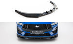 Maxton Parts - Frontlippe V.2 passend für Ford Mustang GT Mk7 schwarz Hochglanz